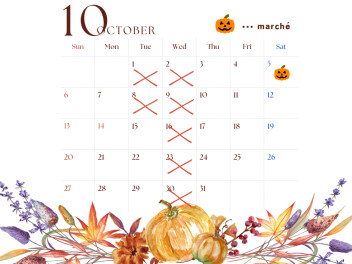 10月突入!!